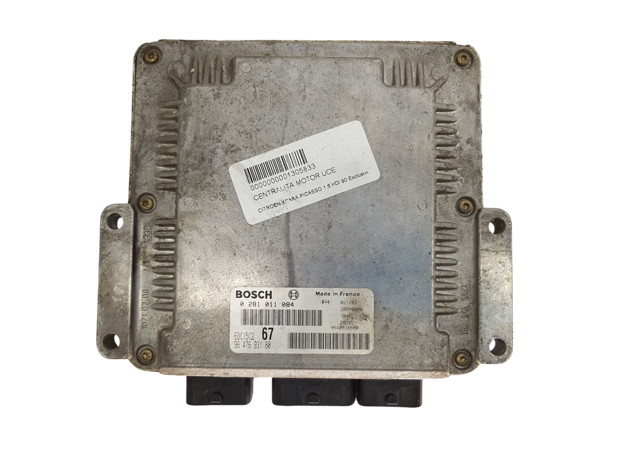 Styreenhed 0281011084 9640938680 9647693180 PSA Bosch 3397 main product photo