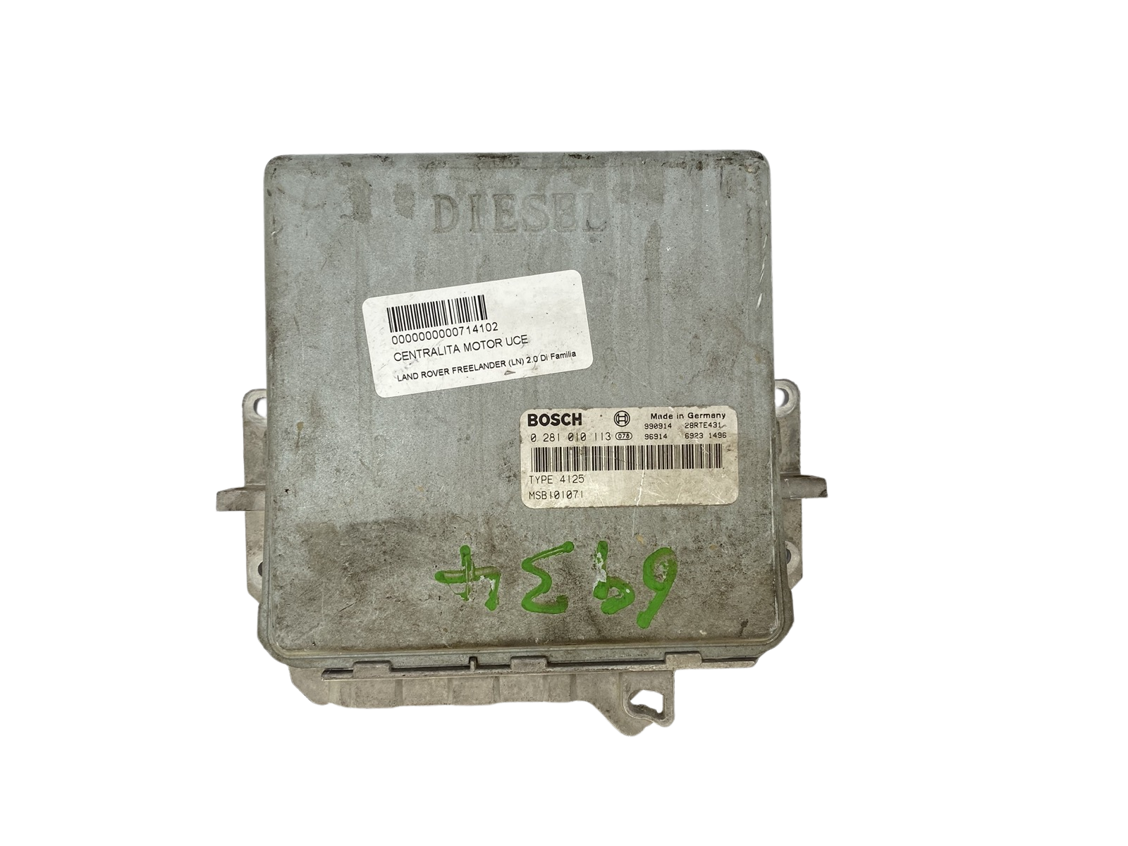 Styreenhed 0281010113 MSB101071 Land Rover Bosch 59805 main product photo