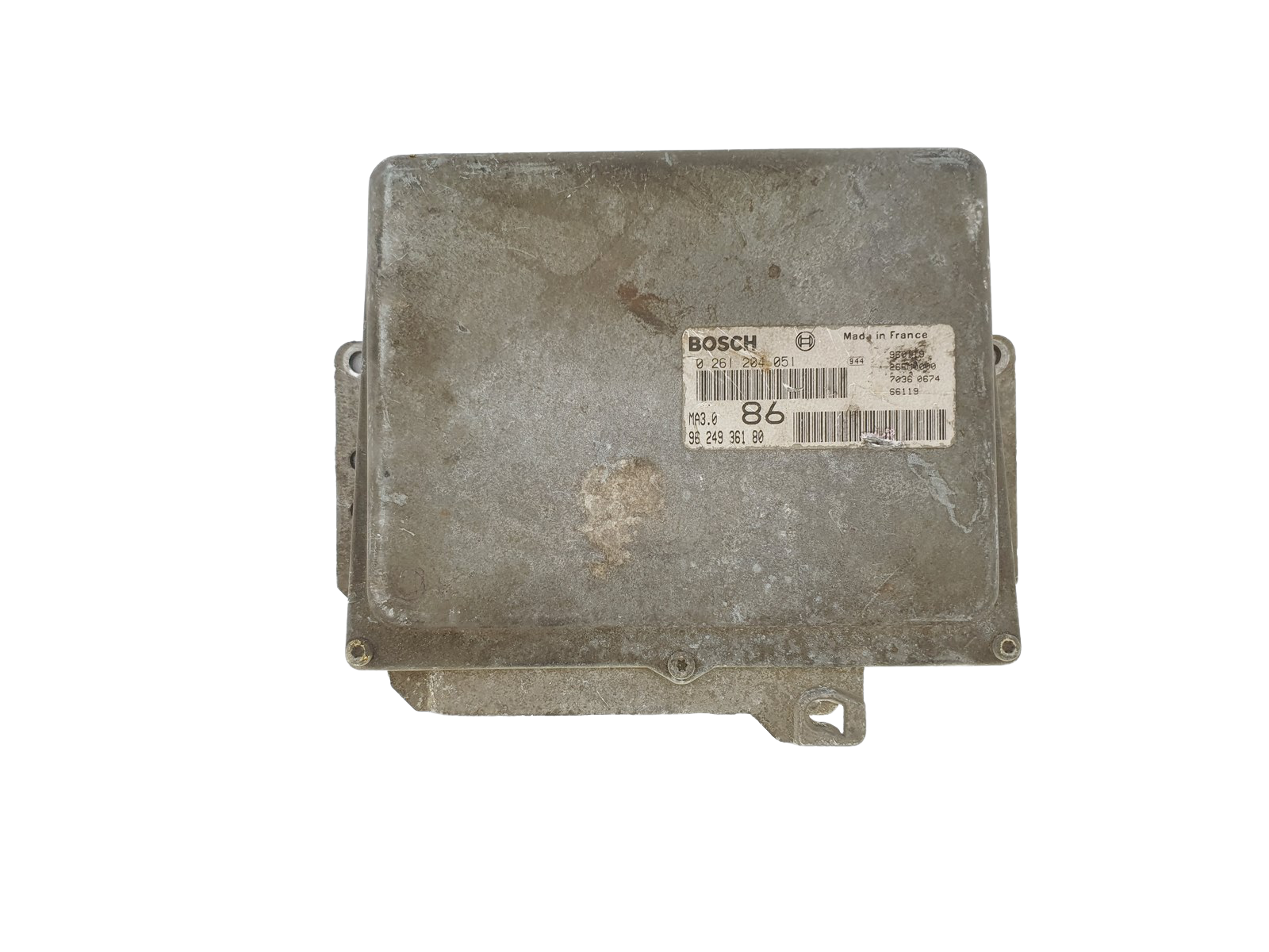 Styreenhed 0261204051 9624936180 26FM0000 MA3.0 PSA Bosch 36675 main product photo