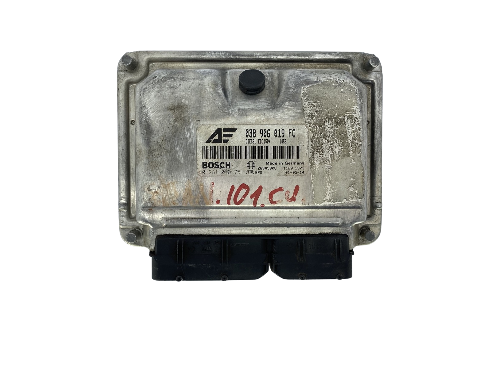 Styreenhed 038906019FC 0281010751 VW Seat Bosch 53877 main product photo