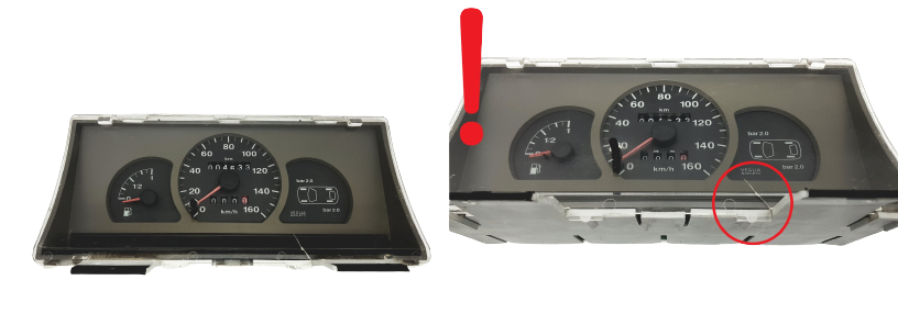 Speedometer Fiat Cinquecento 46475265 Veglia main product photo