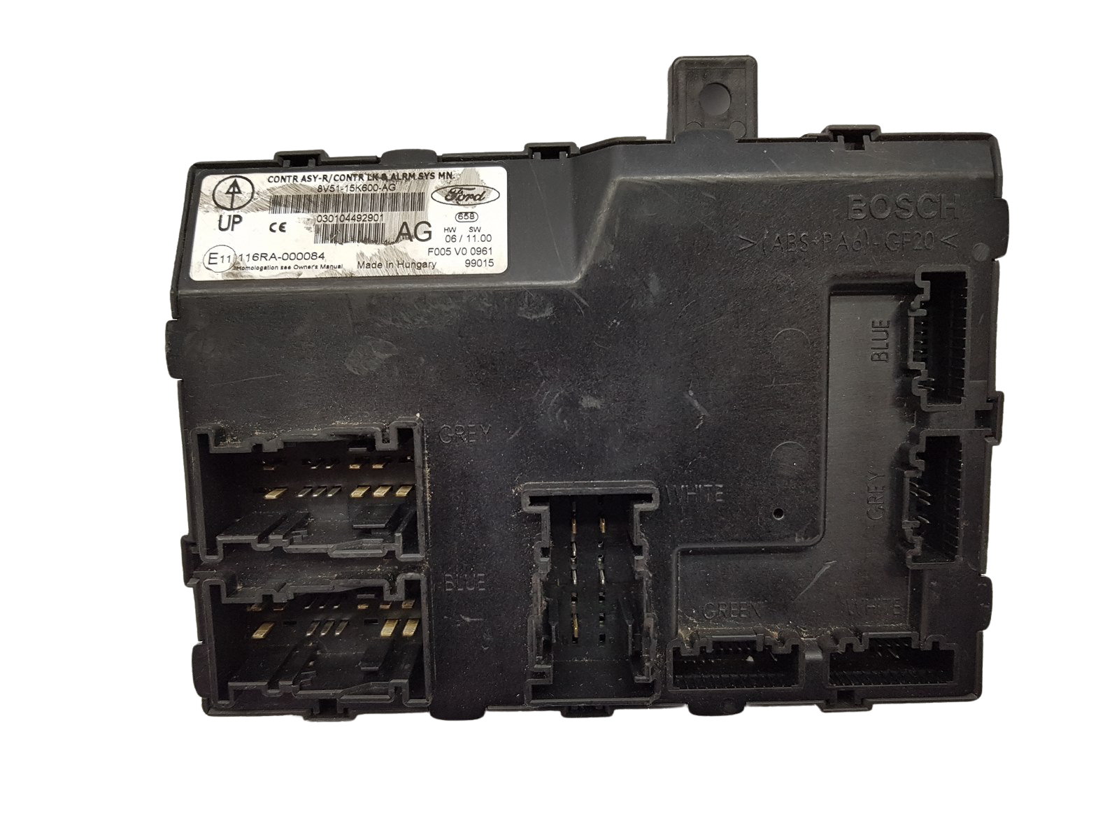 Styreenhed 8V51-15K600-AG 116RA-000084 Ford Fiesta 6 MK6 Bosch main product photo