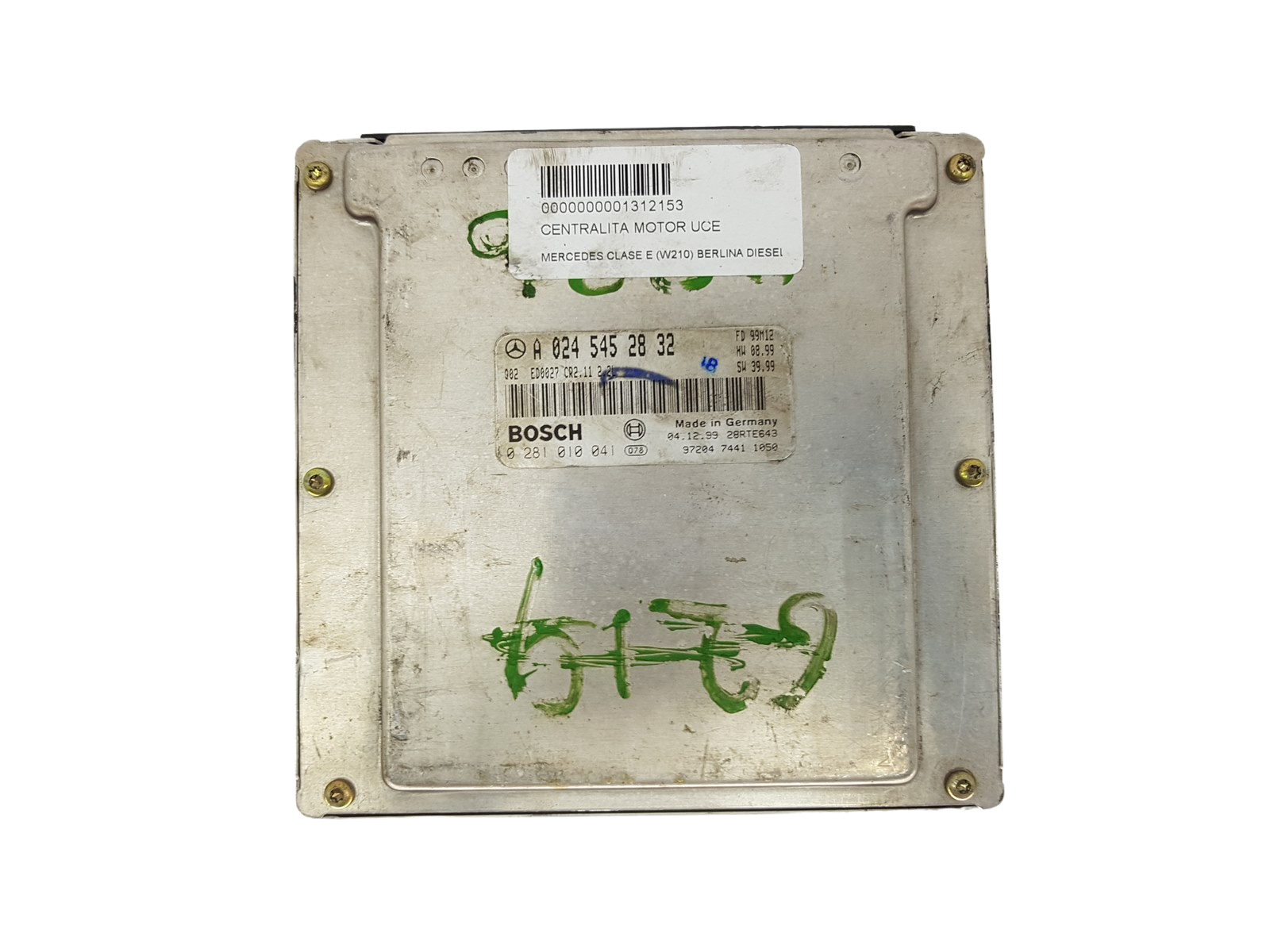 Styreenhed A0245452832 0281010041 Mercedes Bosch 3453 main product photo