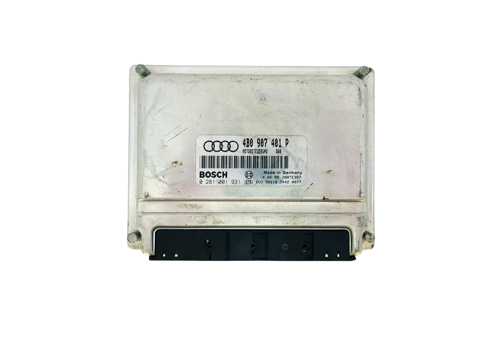 ECU Motorstyreenhed 4B0907401P 0281001931 Audi Bosch 32438 main product photo