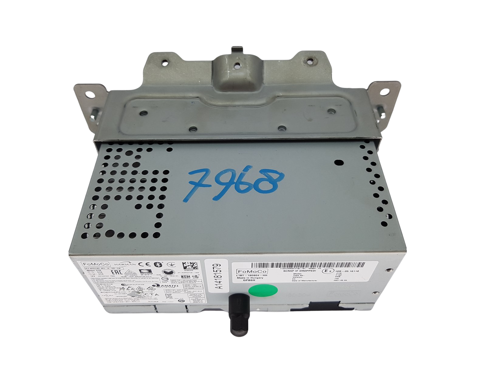 Bilradio Navi Ford Fiesta 7 L1BT-18D804-HH CTR F102 DAB FoMoCo main product photo