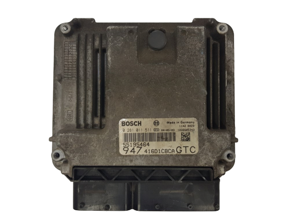 ECU Motorstyreenhed Alfa Romeo 55195464 0281011511 Bosch main product photo