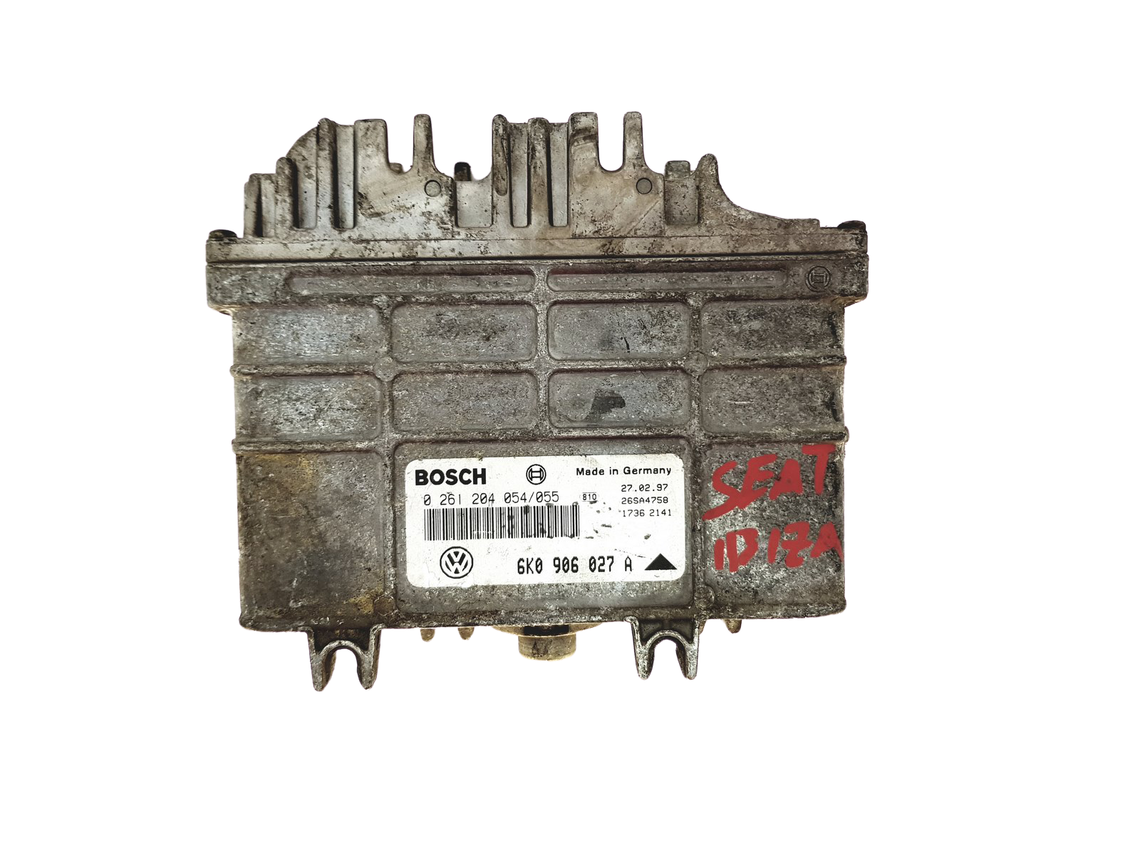 ECU Motorstyreenhed Seat VW 6K0906027A 0261204054 Bosch 25063 main product photo