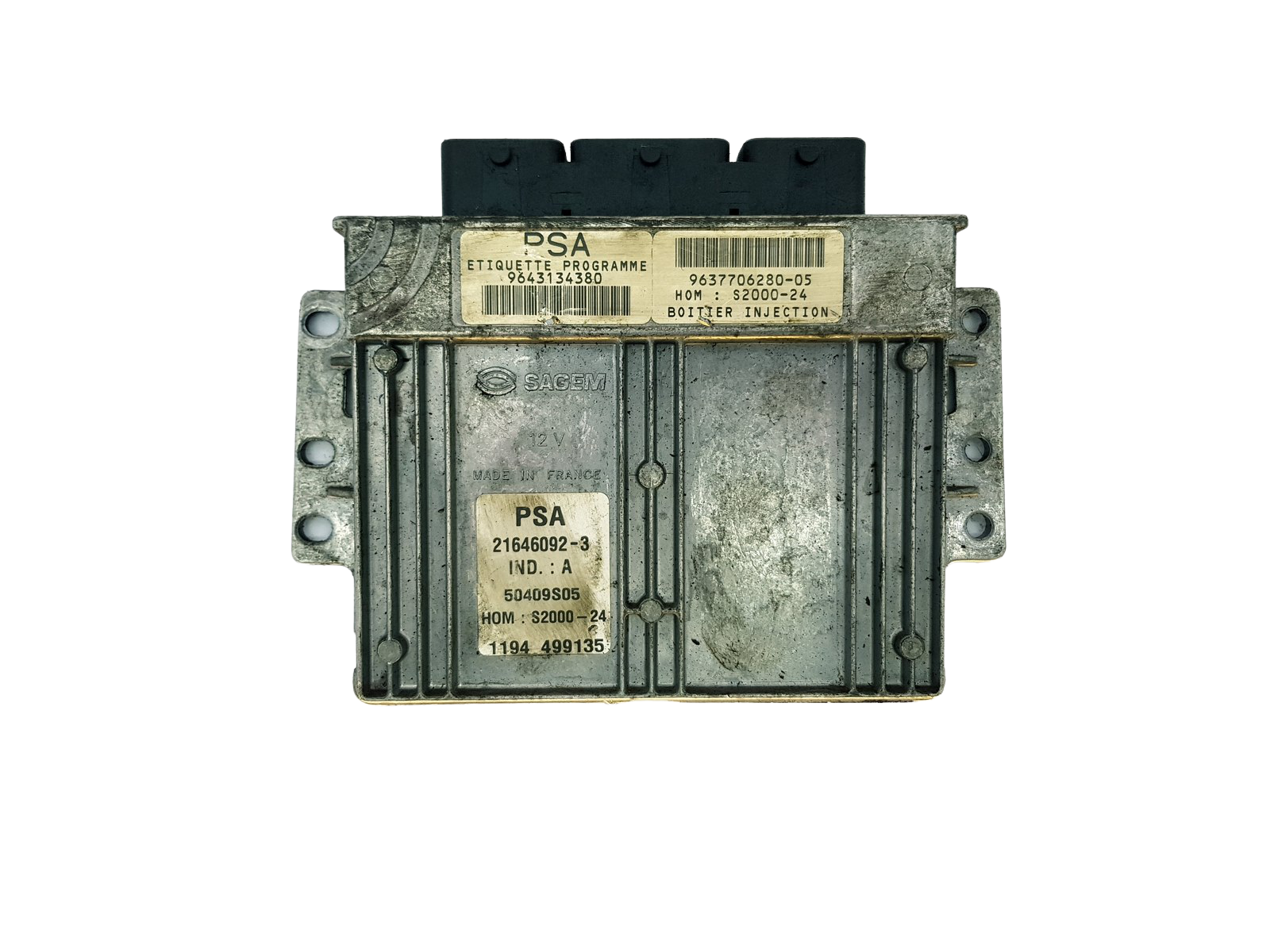 Styreenhed 9643134380 9637706280-05 21646092-3 PSA Sagem 32567 main product photo