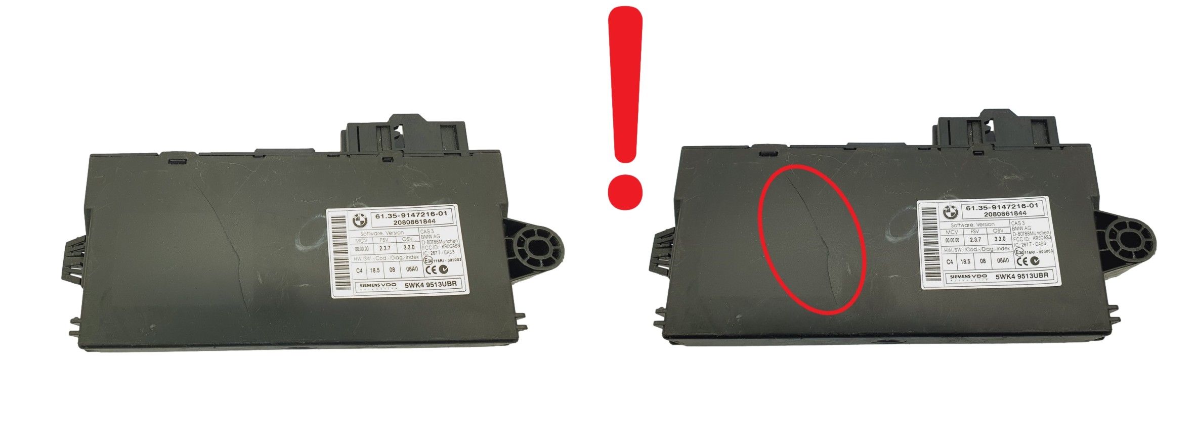 Styreenhed 61.35-9147216-01 5WK49513UBR BMW Siemens main product photo