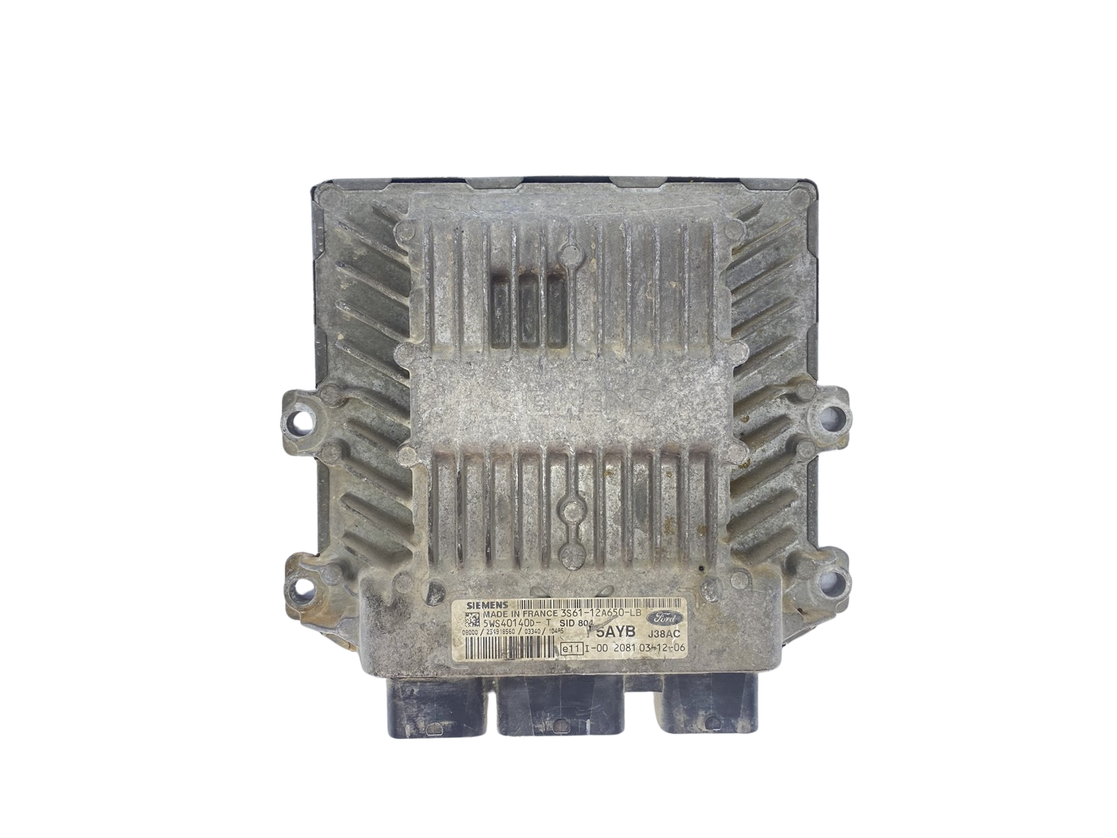 Styreenhed 3S61-12A650-LB 5WS40140D-T SID 804 Ford Siemens 61749 main product photo