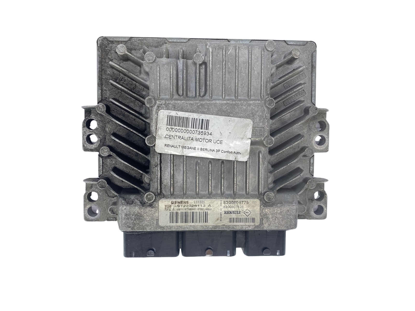 Styreenhed S122326113A 8200804775 8200807626 Renault Siemens 63522 main product photo