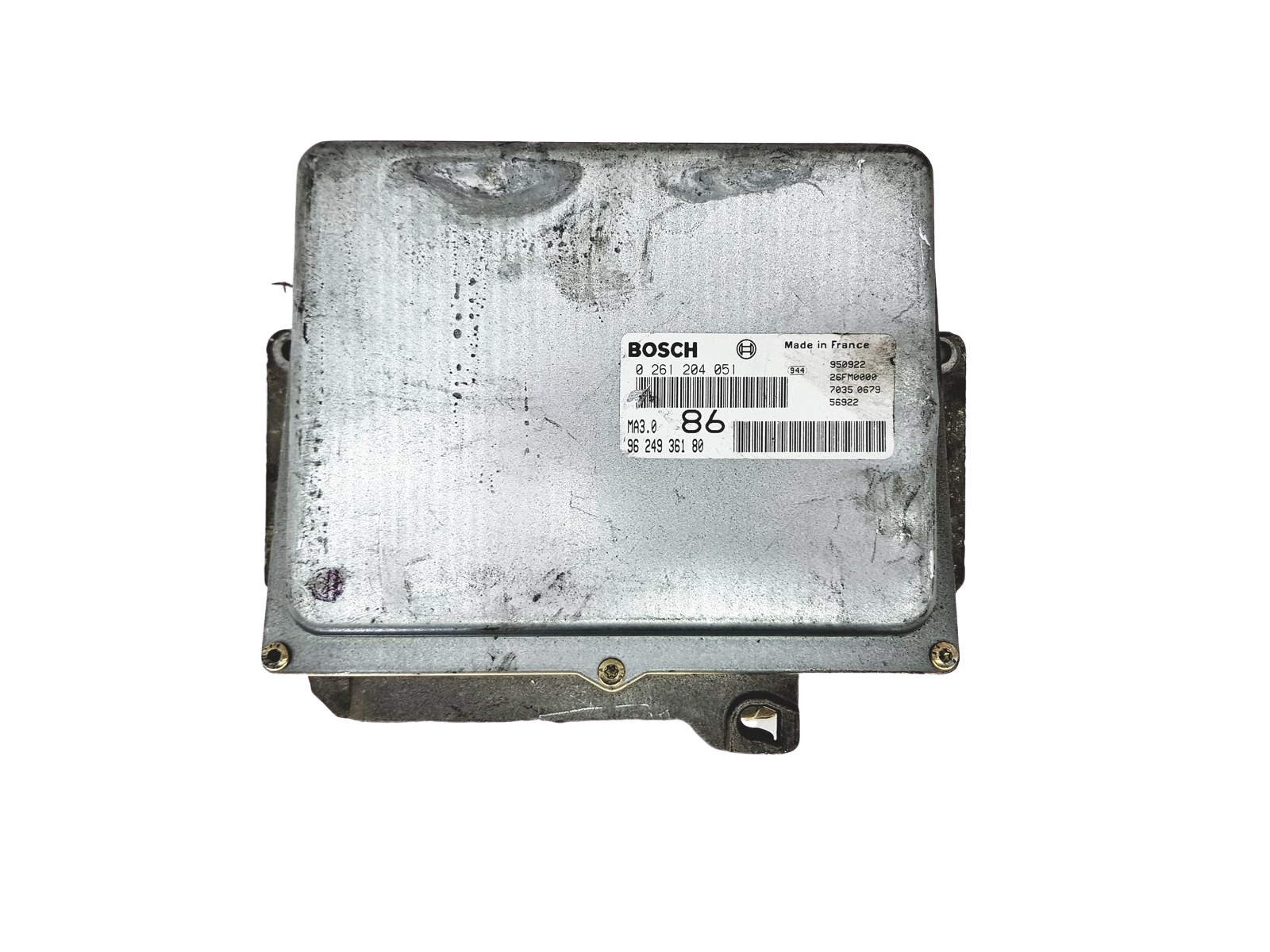 Styreenhed 0261204051 9624936180 26FM0000 MA3.0 PSA Bosch 24929 main product photo