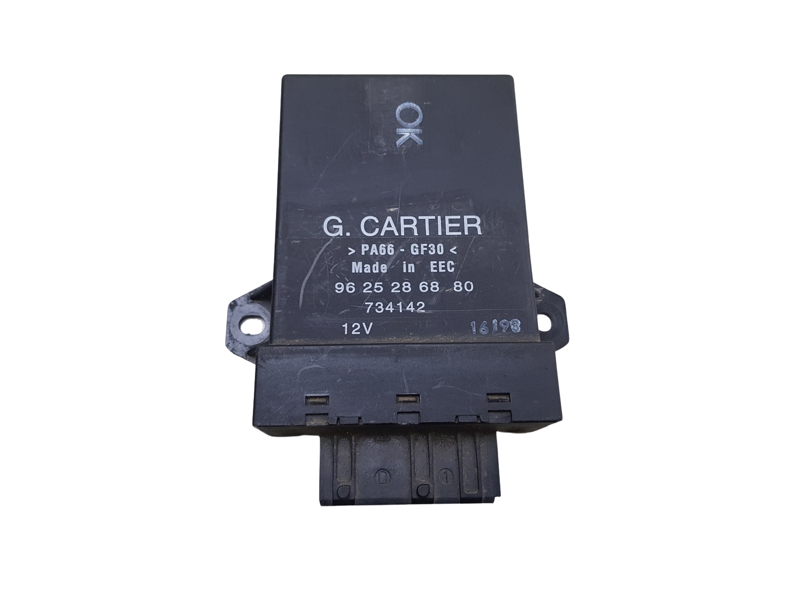 Blæserrelæ 9625286880 G.CARTIER 734142 Citroen Peugeot main product photo