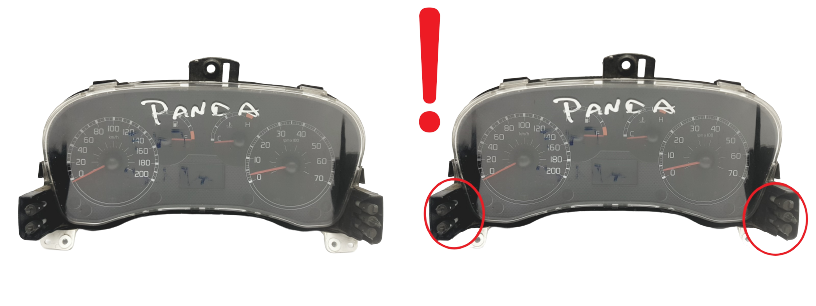 Speedometer Fiat Panda 5550004601 04 58538 main product photo