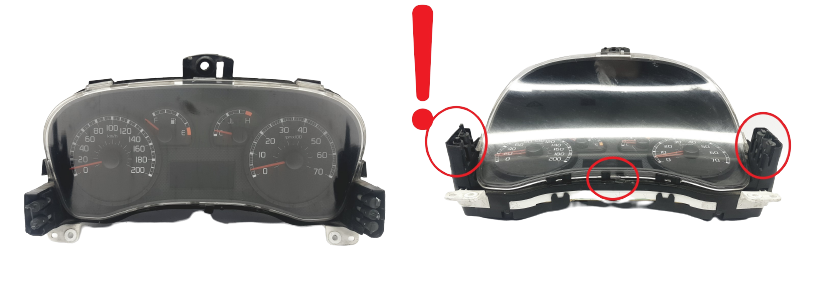 Omdrejningstæller Fiat Punto 555000460104 48832 main product photo