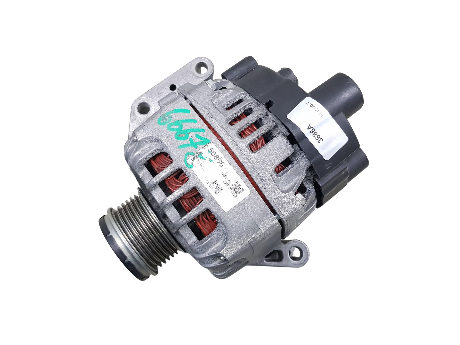 Generator 56858 75A 100864 Valeo Fiat Opel Ford Suzuki main product photo