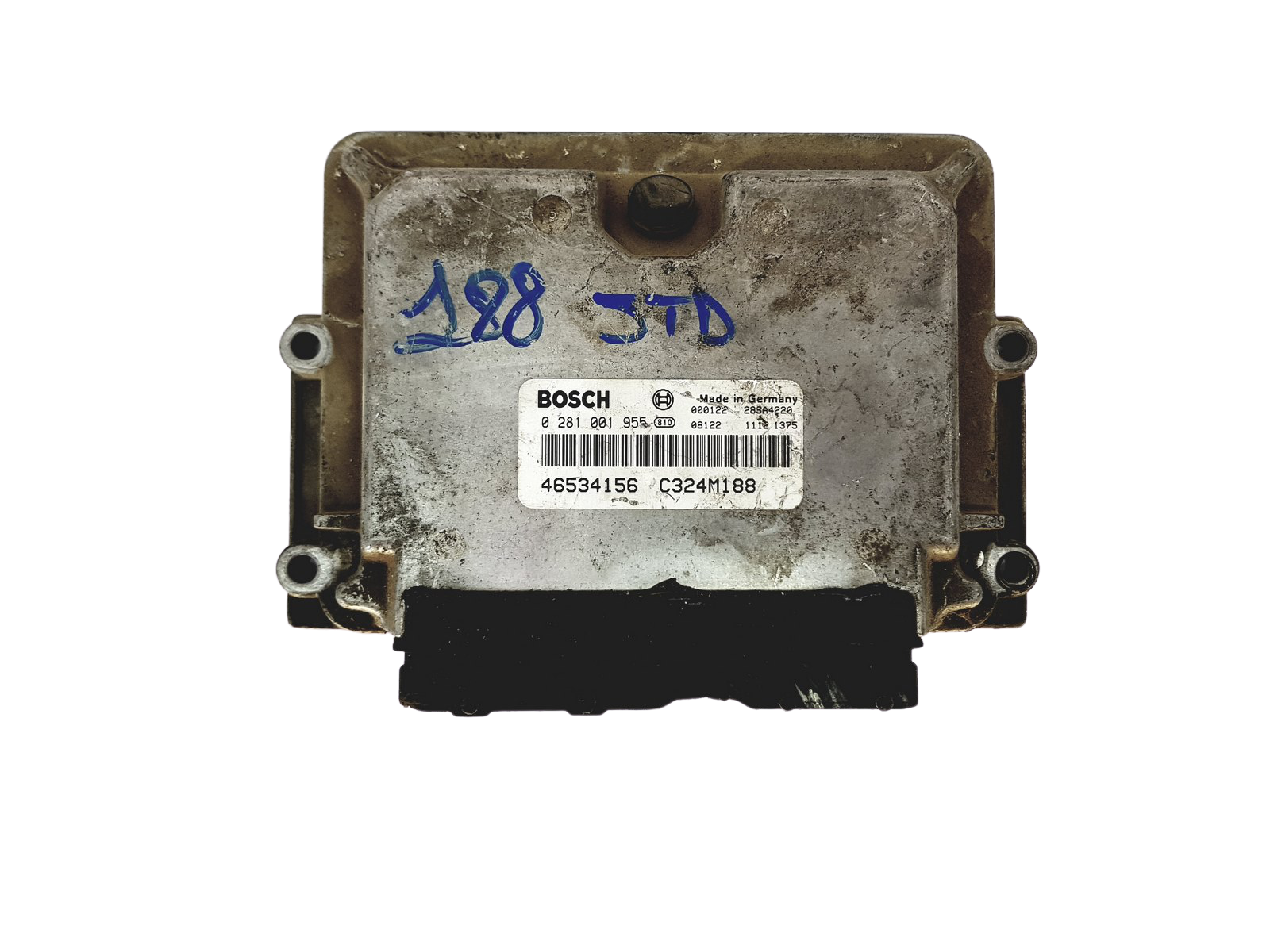 ECU Motorstyreenhed Fiat 46534156 0281001955 Bosch 26750 main product photo