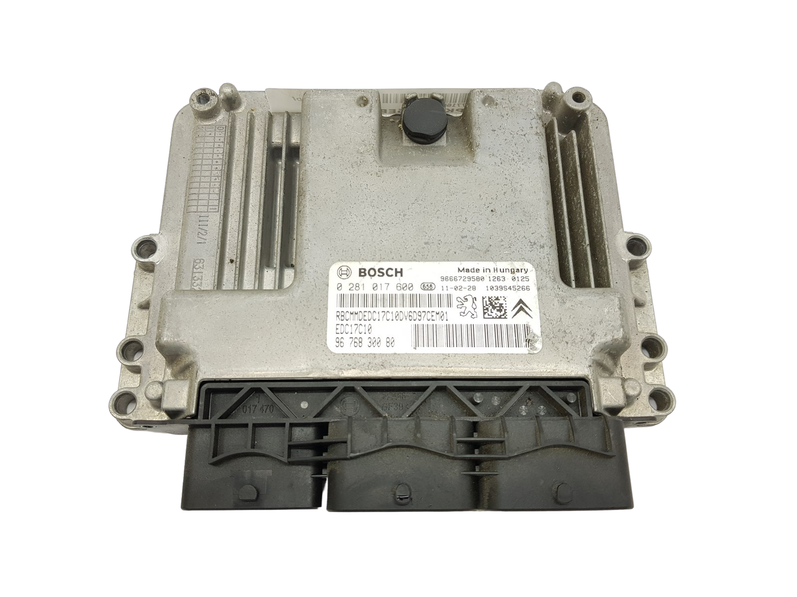 Styreenhed 9676830080 0281017600 9666729580 PSA Bosch main product photo