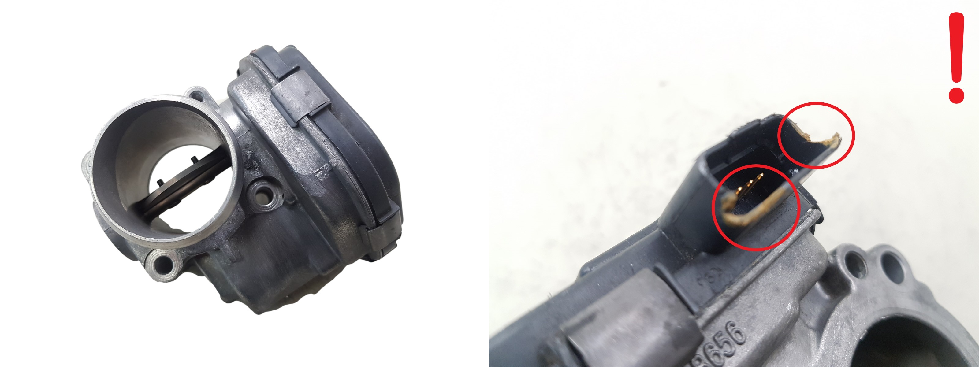Spjældhusventil Citroen Peugeot 9673534480 1.6 HDI Delphi 1547 main product photo