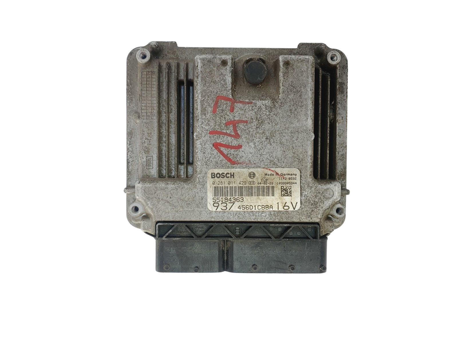 Styreenhed Alfa Romeo 55194363 0281011429 456D1CBBA Bosch 47254 main product photo