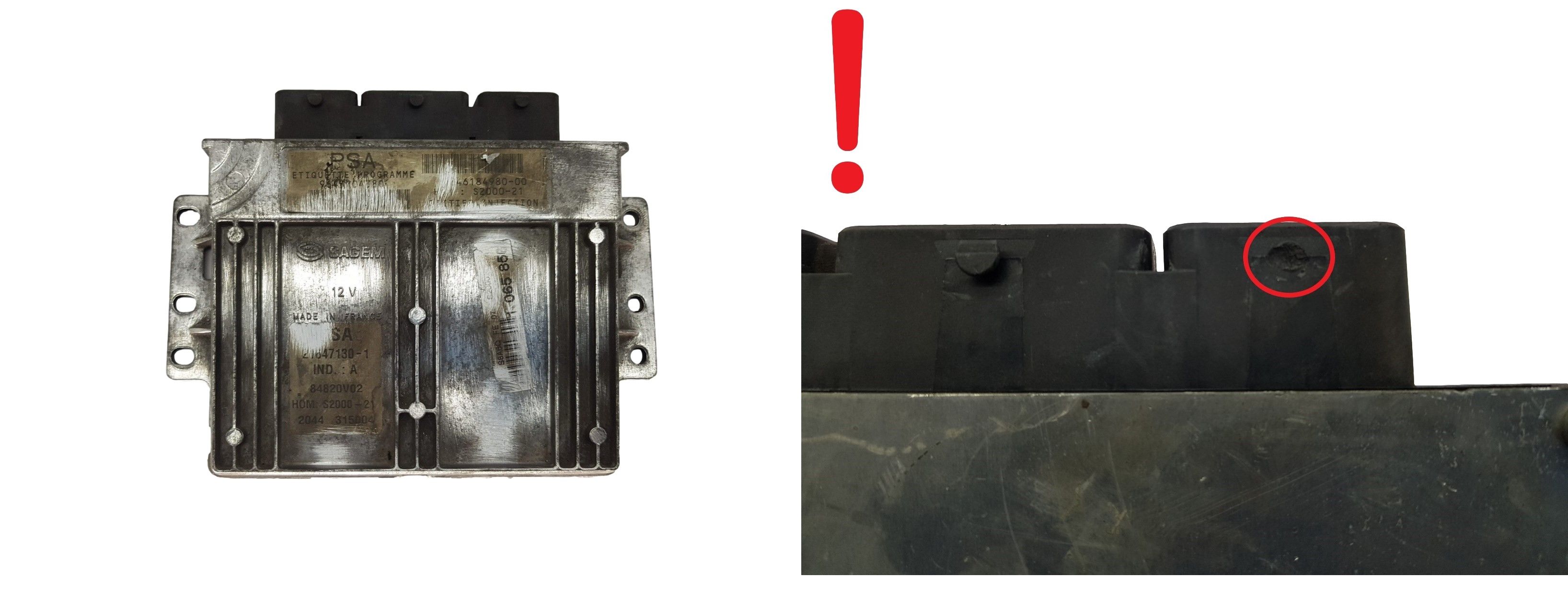 Styreenhed 9645704380 9646184980-00 21647130-1 PSA Sagem 3780 main product photo