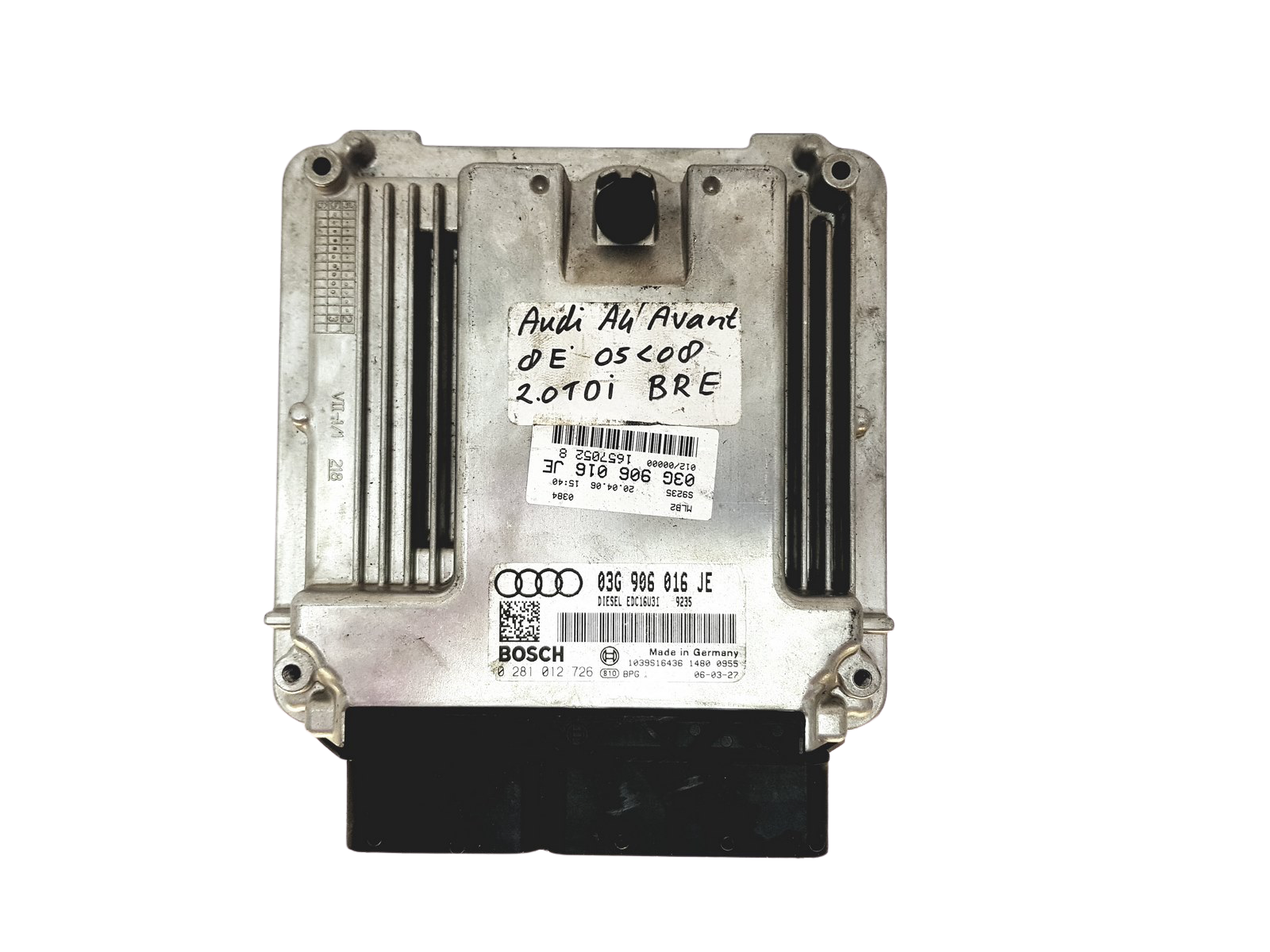 ECU Motorstyreenhed 03G906016JE 0281012726 Audi Bosch 29548 main product photo