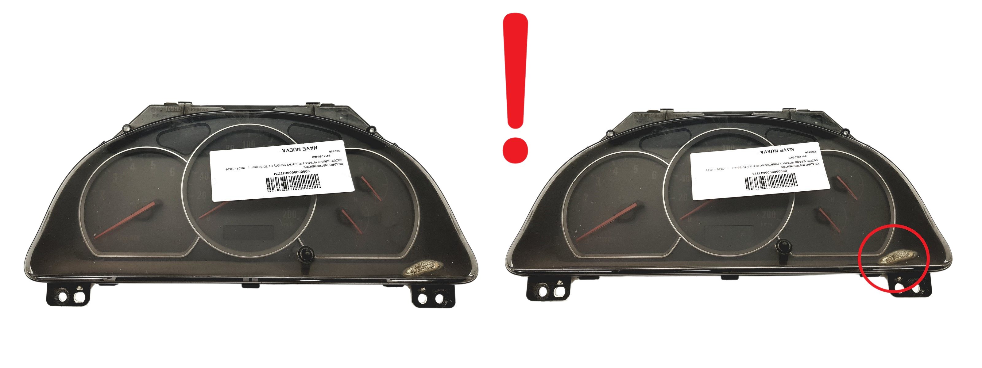 Omdrejningstæller Suzuki Grand Vitara 34110-50JA2 59018 main product photo