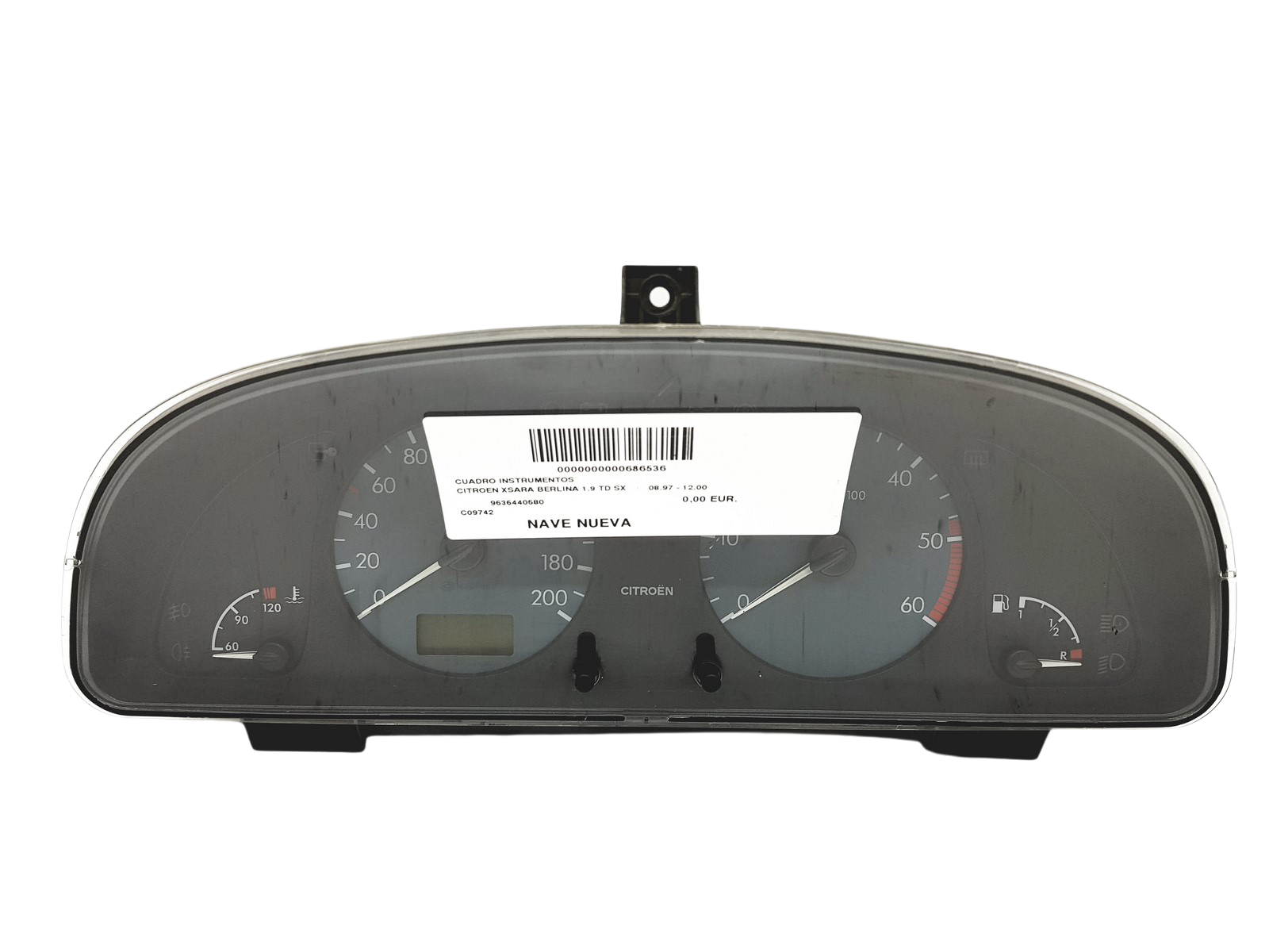 Omdrejningstæller Citroen Xsara 9636440580 A 01 51704 main product photo