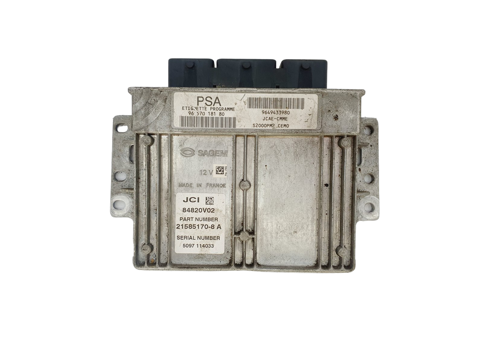 Styreenhed 9657018180 9649433980 21585170-8 A PSA Sagem 35904 main product photo